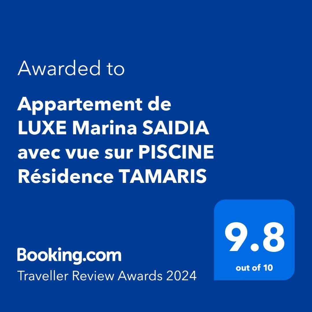 Appartement De Luxe Marina Saidia Avec Vue Sur Piscine Residence Tamaris Eksteriør billede